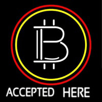 Bitcoin Accepted Here Neonkyltti