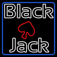 Blackjack White Neonkyltti