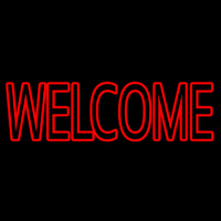 Block Welcome Neonkyltti