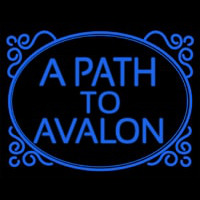 Blue A Path To Avalon Neonkyltti