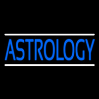 Blue Astrology Block Neonkyltti