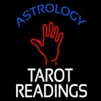 Blue Astrology White Tarot Readings Neonkyltti