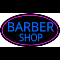 Blue Barber Shop Neonkyltti