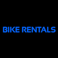 Blue Bike Rentals Neonkyltti