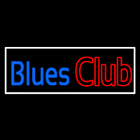 Blue Blues Red Club Neonkyltti