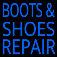 Blue Boots And Shoes Repair Neonkyltti