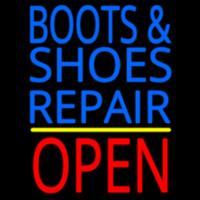 Blue Boots And Shoes Repair Open Neonkyltti
