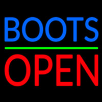 Blue Boots Open Neonkyltti