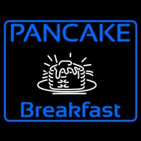 Blue Border Pancake Breakfast Neonkyltti