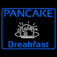 Blue Border Pancake Breakfast Neonkyltti