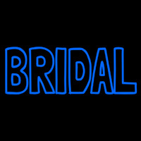 Blue Bridal Block Neonkyltti