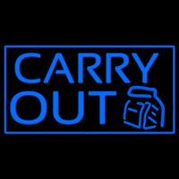 Blue Carry Out Neonkyltti