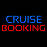 Blue Cruise Red Booking Neonkyltti