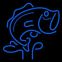 Blue Fish Neonkyltti