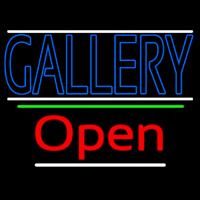 Blue Gallery With White Line With Open 3 Neonkyltti