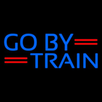 Blue Go By Train Neonkyltti