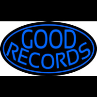 Blue Good Records Border Neonkyltti
