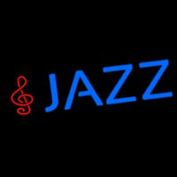 Blue Jazz With Note Neonkyltti