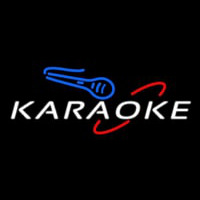 Blue Karaoke 1 Neonkyltti