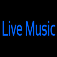 Blue Live Music Neonkyltti
