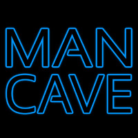 Blue Man Cave Neonkyltti
