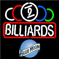 Blue Moon Ball Billiard Te t Pool Beer Sign Neonkyltti