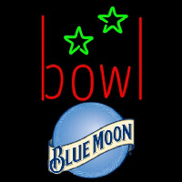 Blue Moon Bowling Alley Beer Sign Neonkyltti