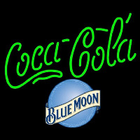 Blue Moon Coca Cola Beer Sign Neonkyltti