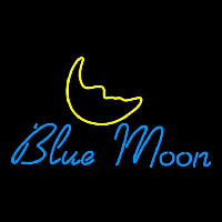 Blue Moon Italic Beer Sign Neonkyltti