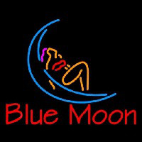 Blue Moon Lady Orange Beer Neonkyltti
