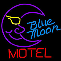 Blue Moon Motel Beer Sign Neonkyltti