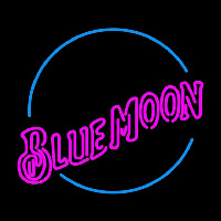 Blue Moon Pink Beer Sign Neonkyltti