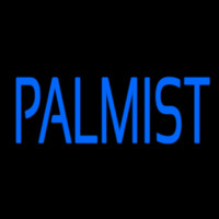 Blue Palmist Block Neonkyltti