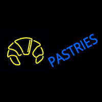 Blue Pastries Logo Neonkyltti