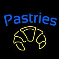 Blue Pastries Logo Neonkyltti