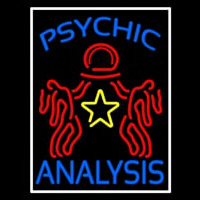 Blue Psychic Analysis With Logo Neonkyltti