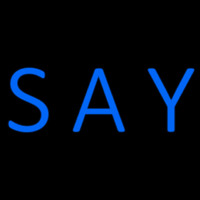 Blue Say Neonkyltti