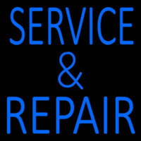 Blue Service And Repair 1 Neonkyltti
