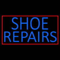 Blue Shoe Repairs With Border Neonkyltti