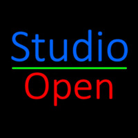 Blue Studio Red Open 2 Neonkyltti