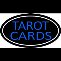Blue Tarot Cards With Blue Border Neonkyltti