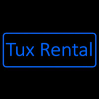 Blue Tu  Rental Neonkyltti