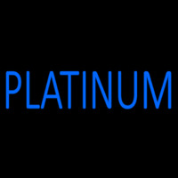 Blue We Buy Platinum Neonkyltti