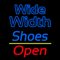 Blue Wide Width Shoes Open Neonkyltti