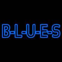 Blues Block Neonkyltti