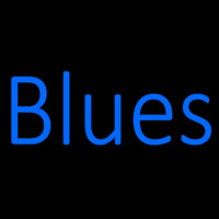 Blues Cursive 1 Neonkyltti