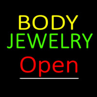 Body Jewelry Open Red Neonkyltti