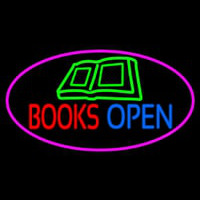 Book Open Logo Neonkyltti