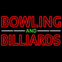 Bowling And Billiards Neonkyltti