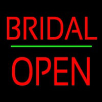 Bridal Block Open Green Line Neonkyltti